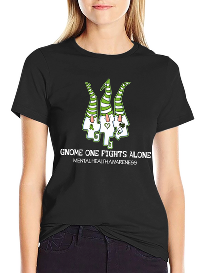Mental Health Awareness Gnome T-Shirt
