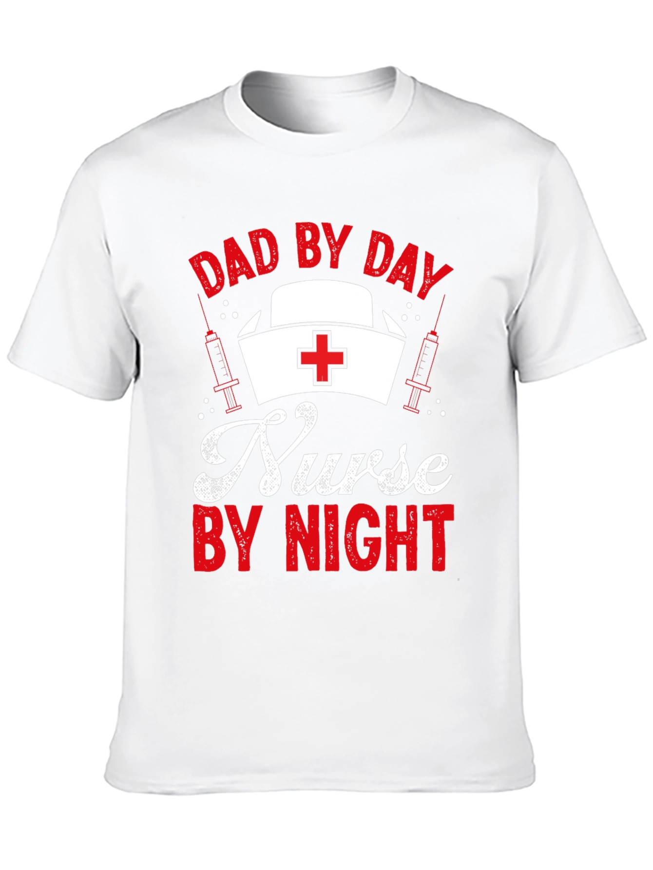 Dad By Day Nurse By Night T-Shirt