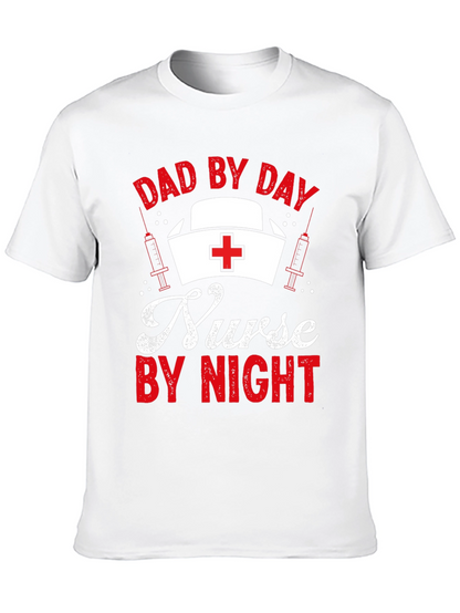 Dad By Day Nurse By Night T-Shirt