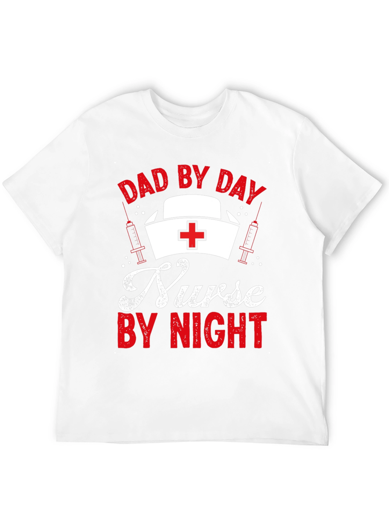 Dad By Day Nurse By Night T-Shirt
