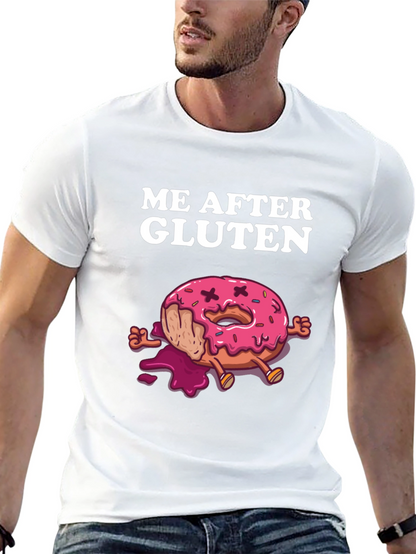 Me After Gluten T-Shirt - Funny Donut Design