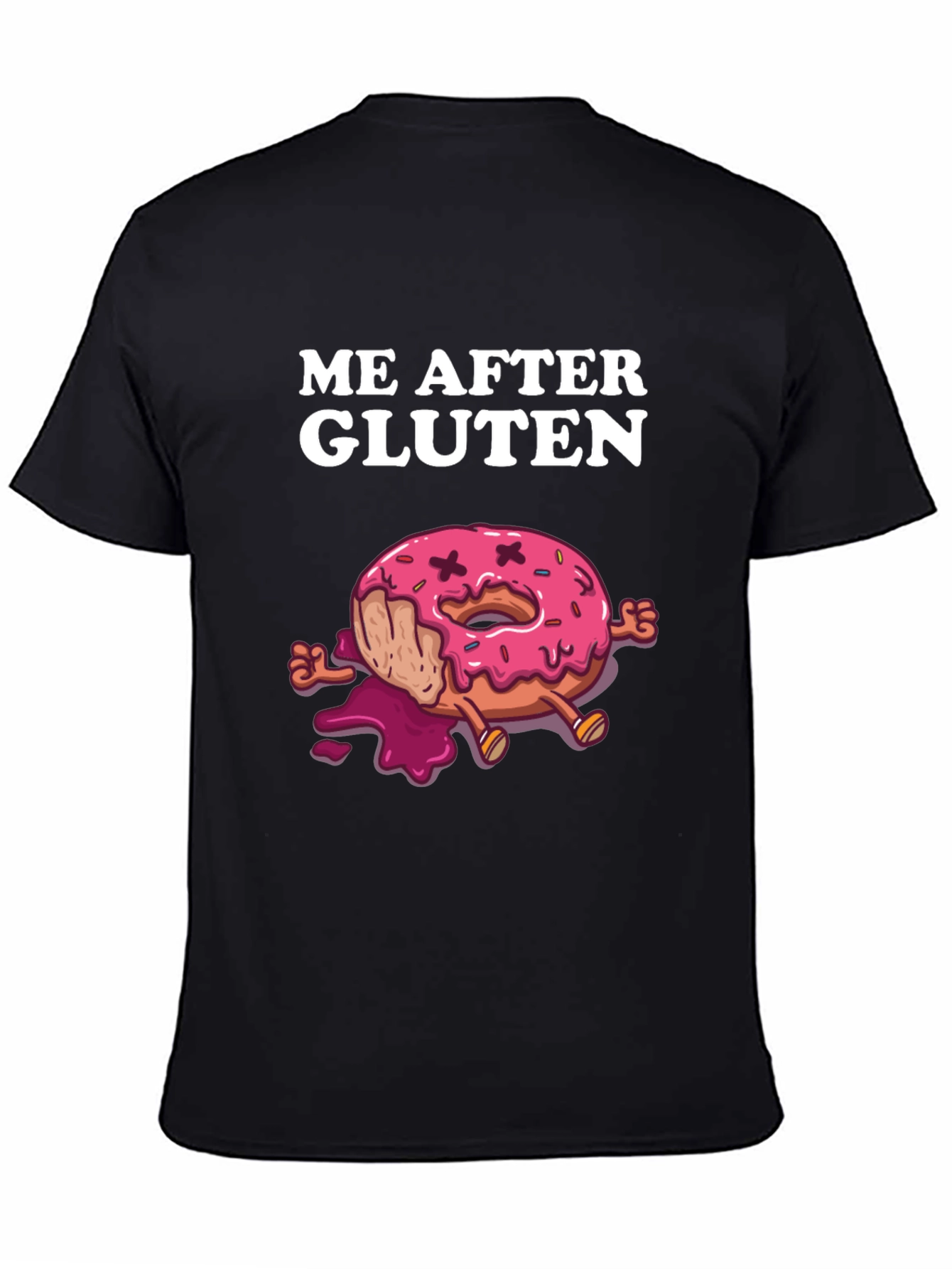 Me After Gluten T-Shirt - Funny Donut Design