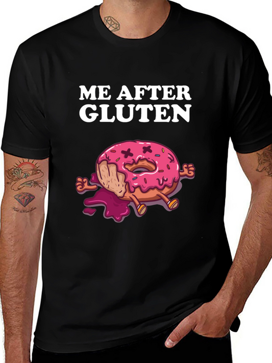 Me After Gluten T-Shirt - Funny Donut Design