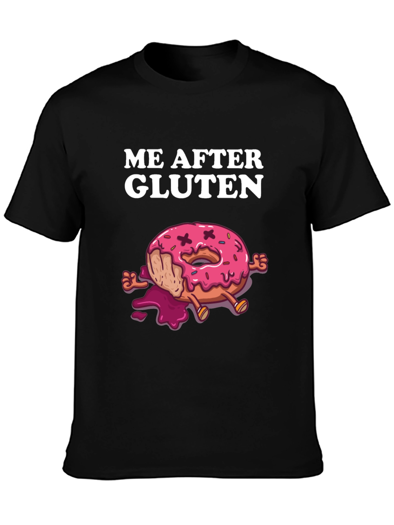 Me After Gluten T-Shirt - Funny Donut Design