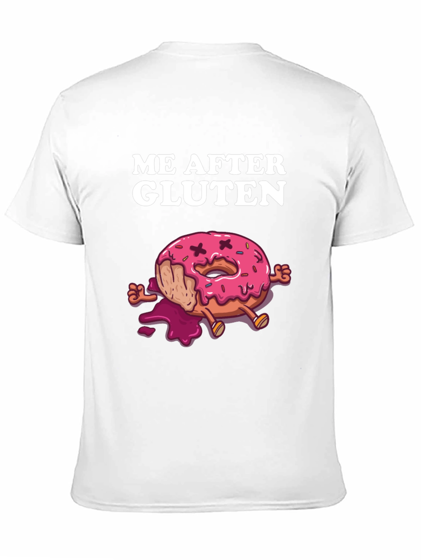 Me After Gluten T-Shirt - Funny Donut Design