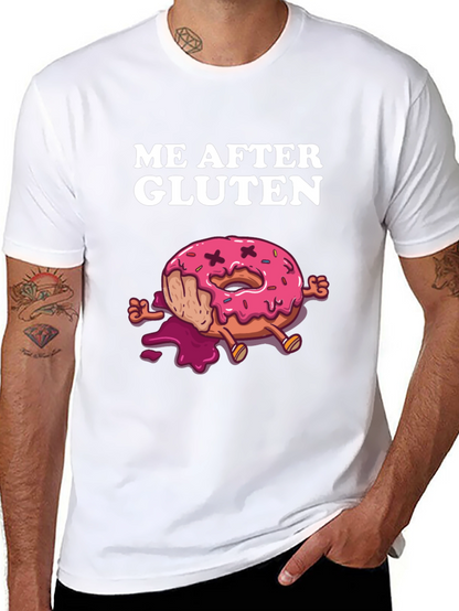 Me After Gluten T-Shirt - Funny Donut Design