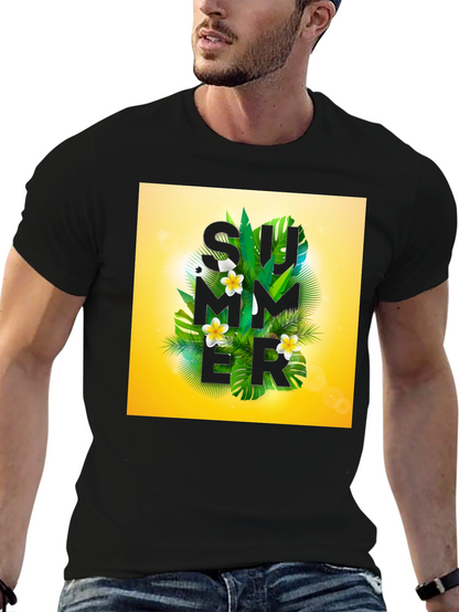 Tropical Summer Graphic T-Shirt