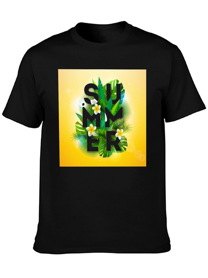 Tropical Summer Graphic T-Shirt