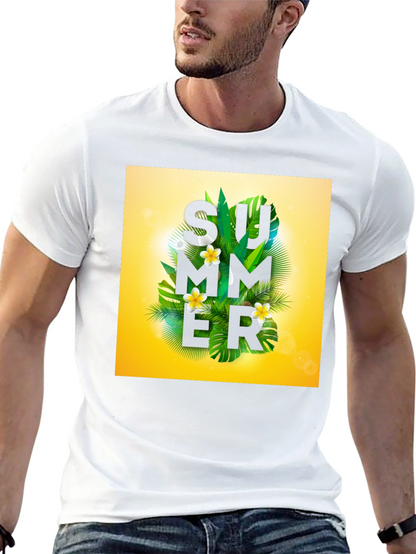 Tropical Summer Graphic T-Shirt
