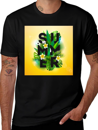 Tropical Summer Graphic T-Shirt