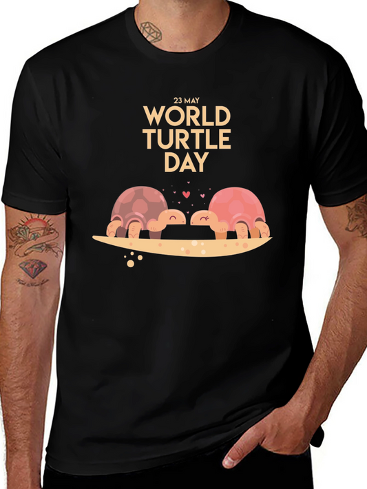 World Turtle Day Graphic Tee - Cute Turtle Lovers Shirt