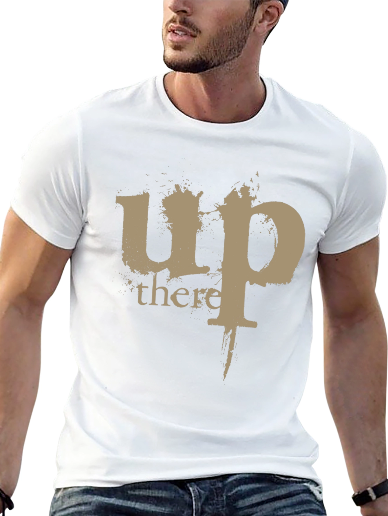 Up There Graphic T-Shirt - Trendy Casual Wear