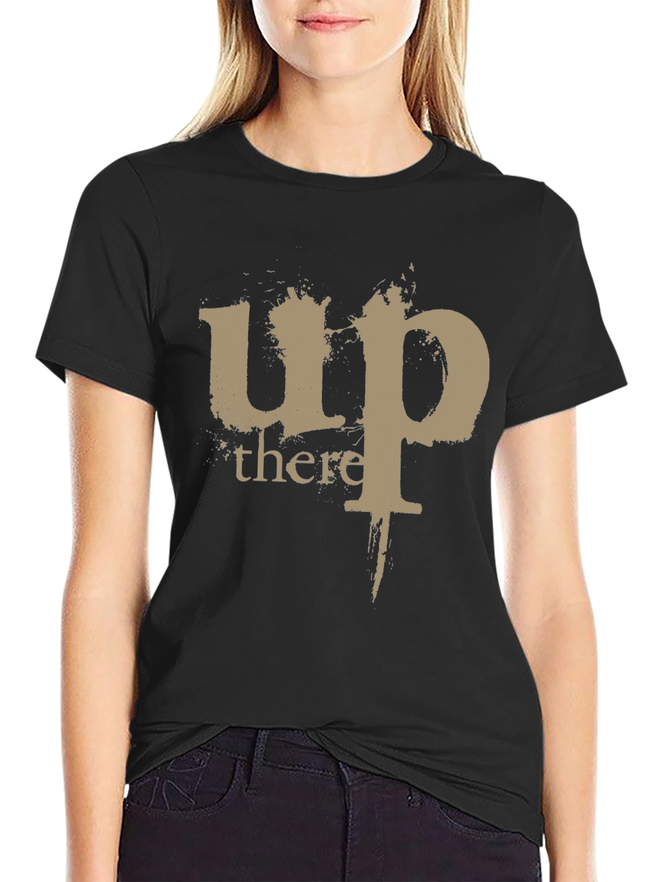 Up There Graphic T-Shirt - Trendy Casual Wear
