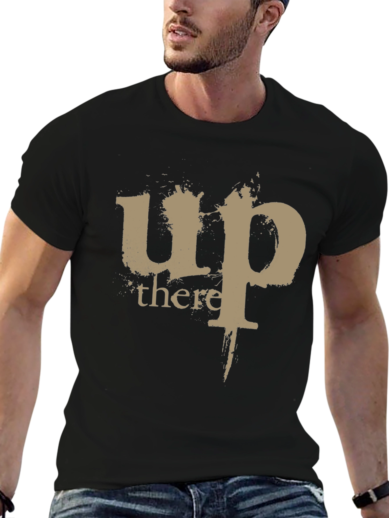 Up There Graphic T-Shirt - Trendy Casual Wear