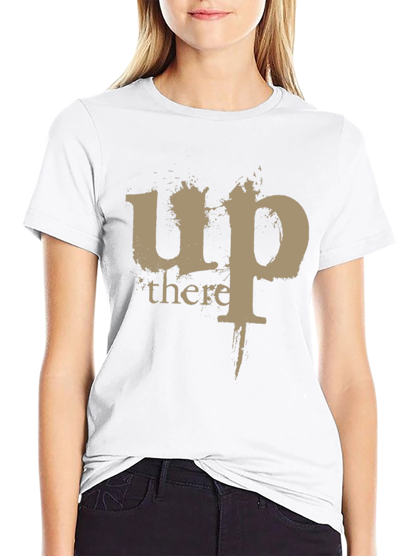 Up There Graphic T-Shirt - Trendy Casual Wear