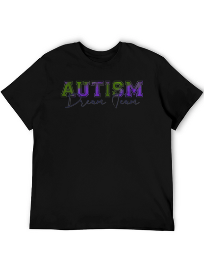 Autism From Mom Black T-Shirt
