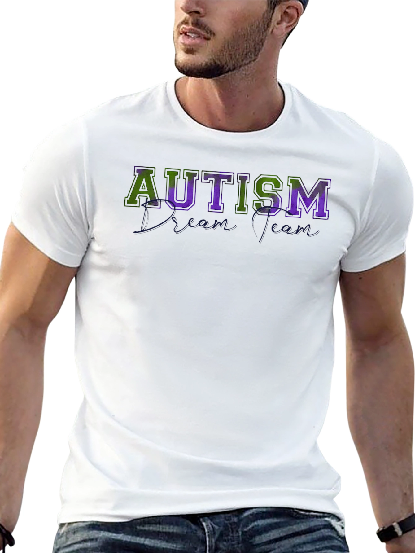 Autism From Mom Black T-Shirt
