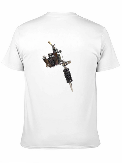 Tattoo Machine Graphic Tee - Black