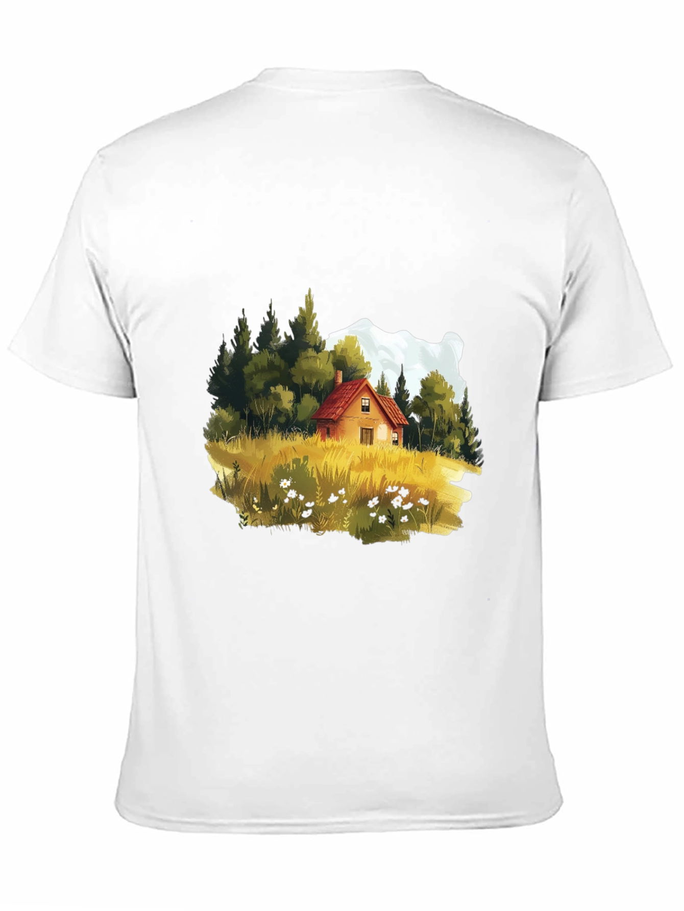 Cabin in the Woods Graphic Tee - Black