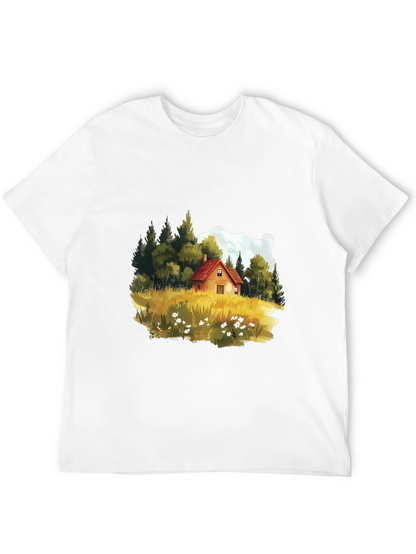 Cabin in the Woods Graphic Tee - Black