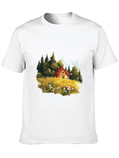 Cabin in the Woods Graphic Tee - Black
