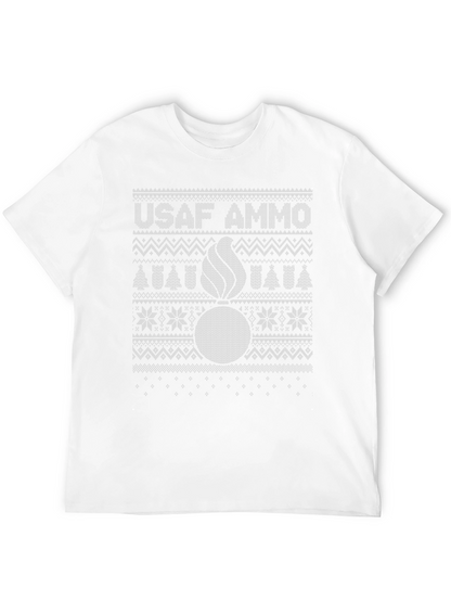USAF AMMO Ugly Christmas Sweater Style T-Shirt