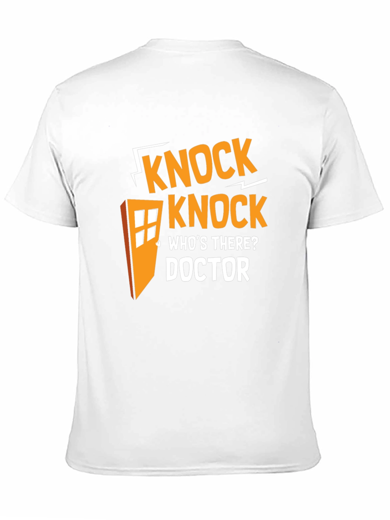 Doctor Who Knock Knock T-Shirt - Black