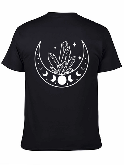 Crystals and Moon Phases Graphic Tee