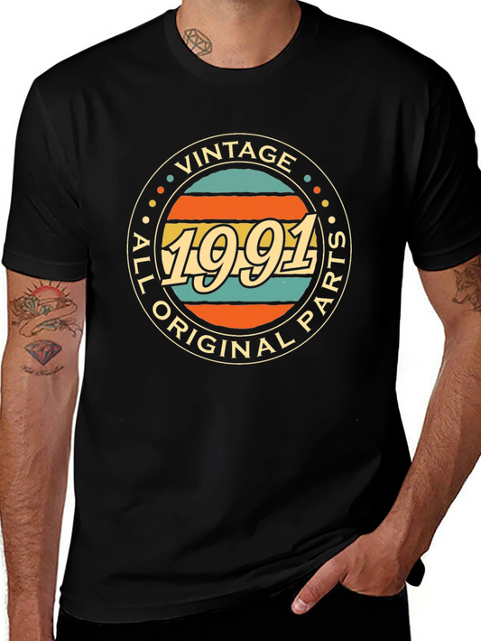 Vintage 1991 T-Shirt - All Original Parts