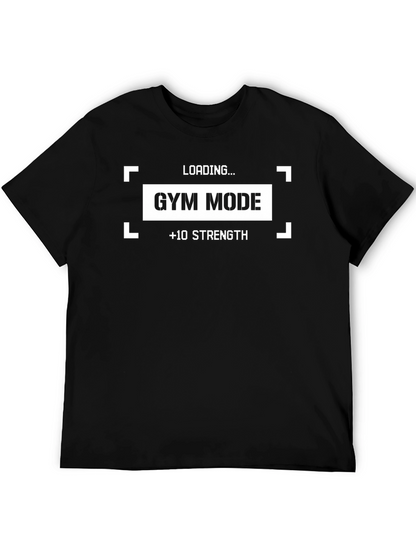 Gym Mode Loading Funny Workout Shirt