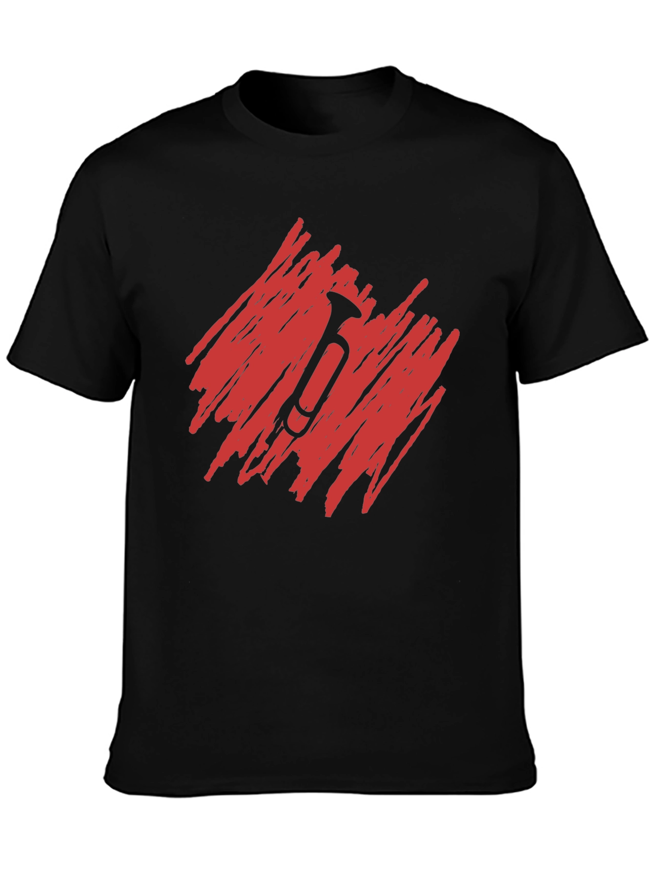 Trumpet Graphic Tee - Cool Music Lover Shirt