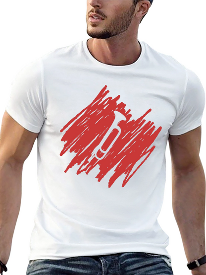 Trumpet Graphic Tee - Cool Music Lover Shirt