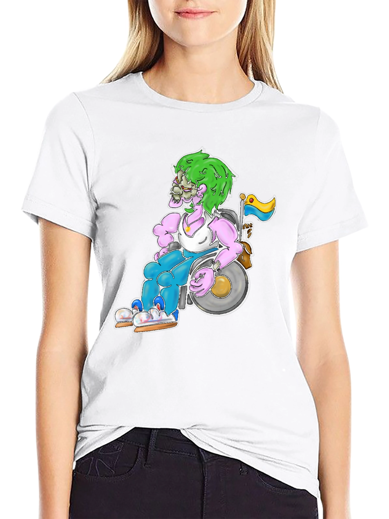 Zombie Wheelchair T-Shirt