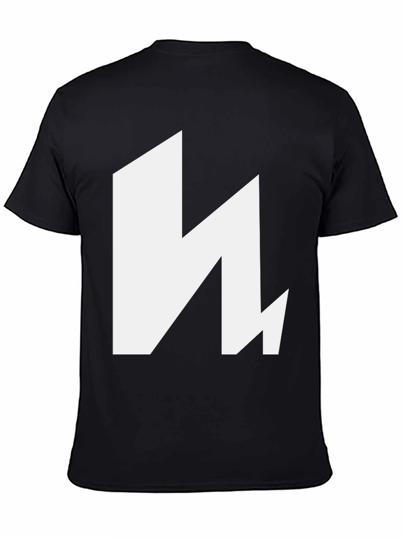 Bold Graphic Tee - Modern Design Black