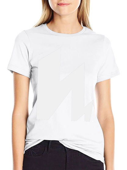 Bold Graphic Tee - Modern Design Black