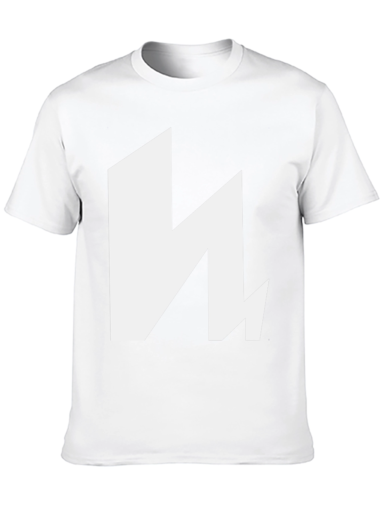 Bold Graphic Tee - Modern Design Black