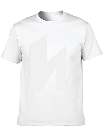 Bold Graphic Tee - Modern Design Black
