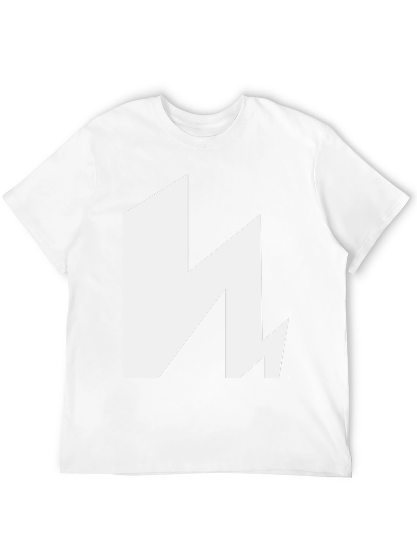 Bold Graphic Tee - Modern Design Black