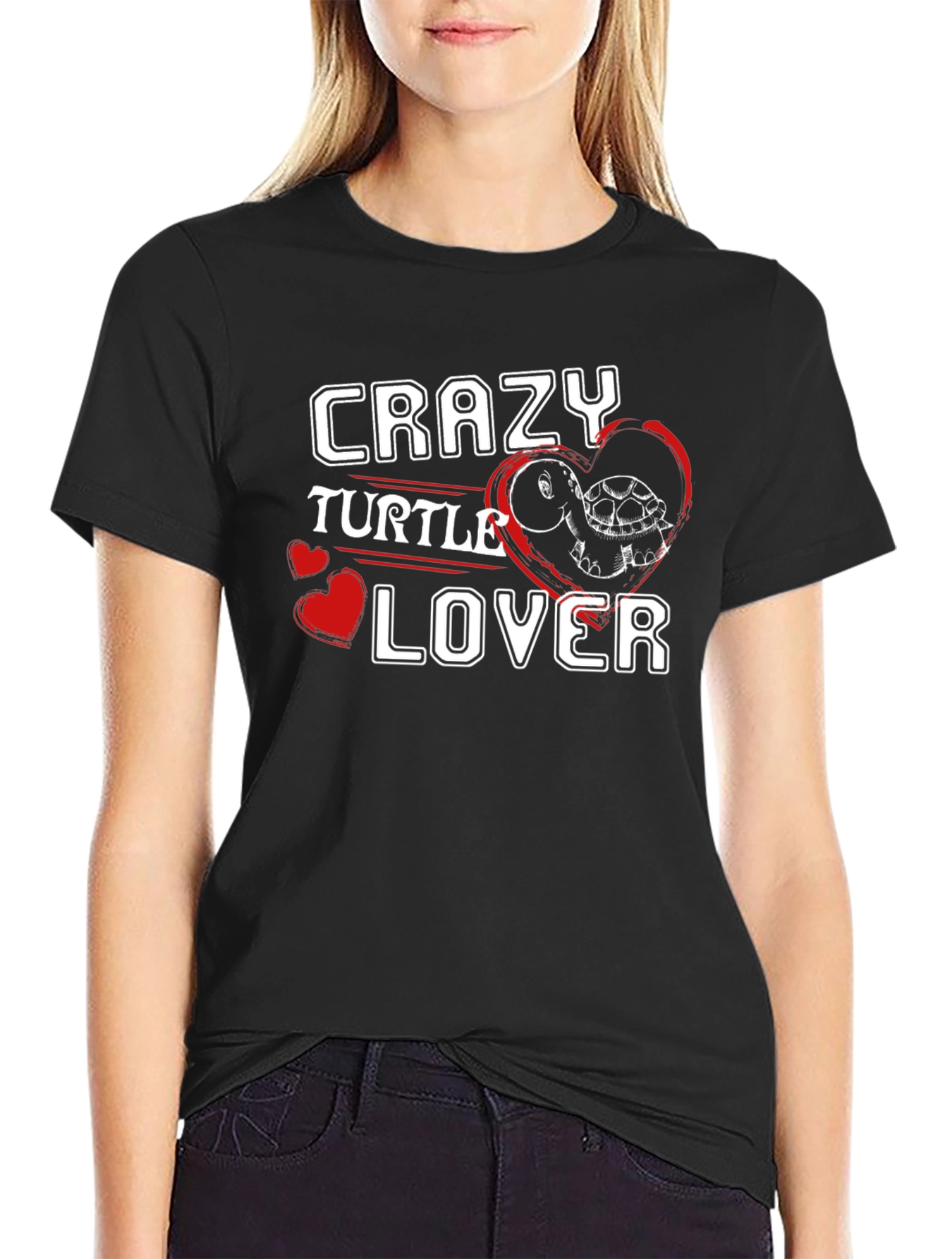 Crazy Turtle Lover Graphic Tee