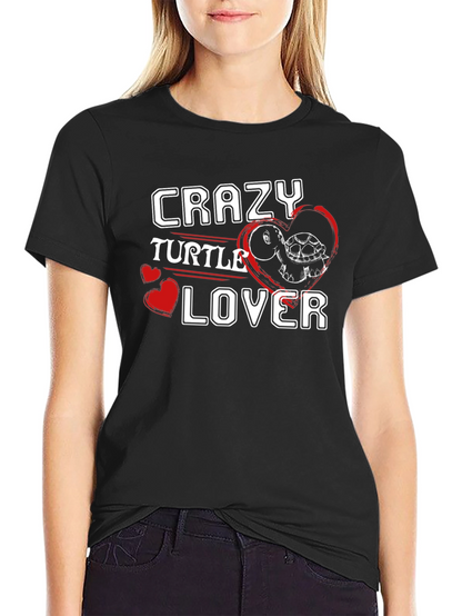 Crazy Turtle Lover Graphic Tee