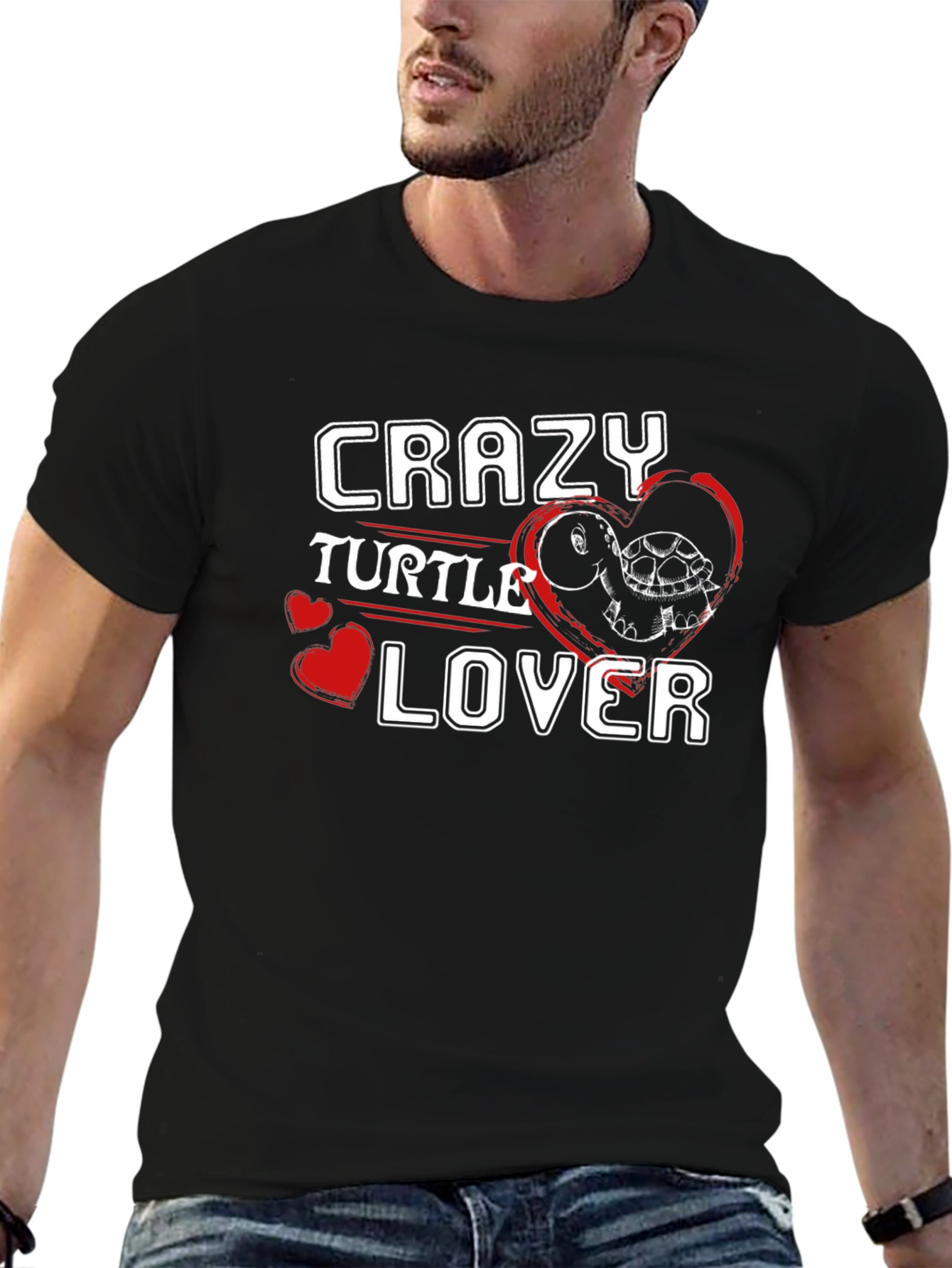 Crazy Turtle Lover Graphic Tee