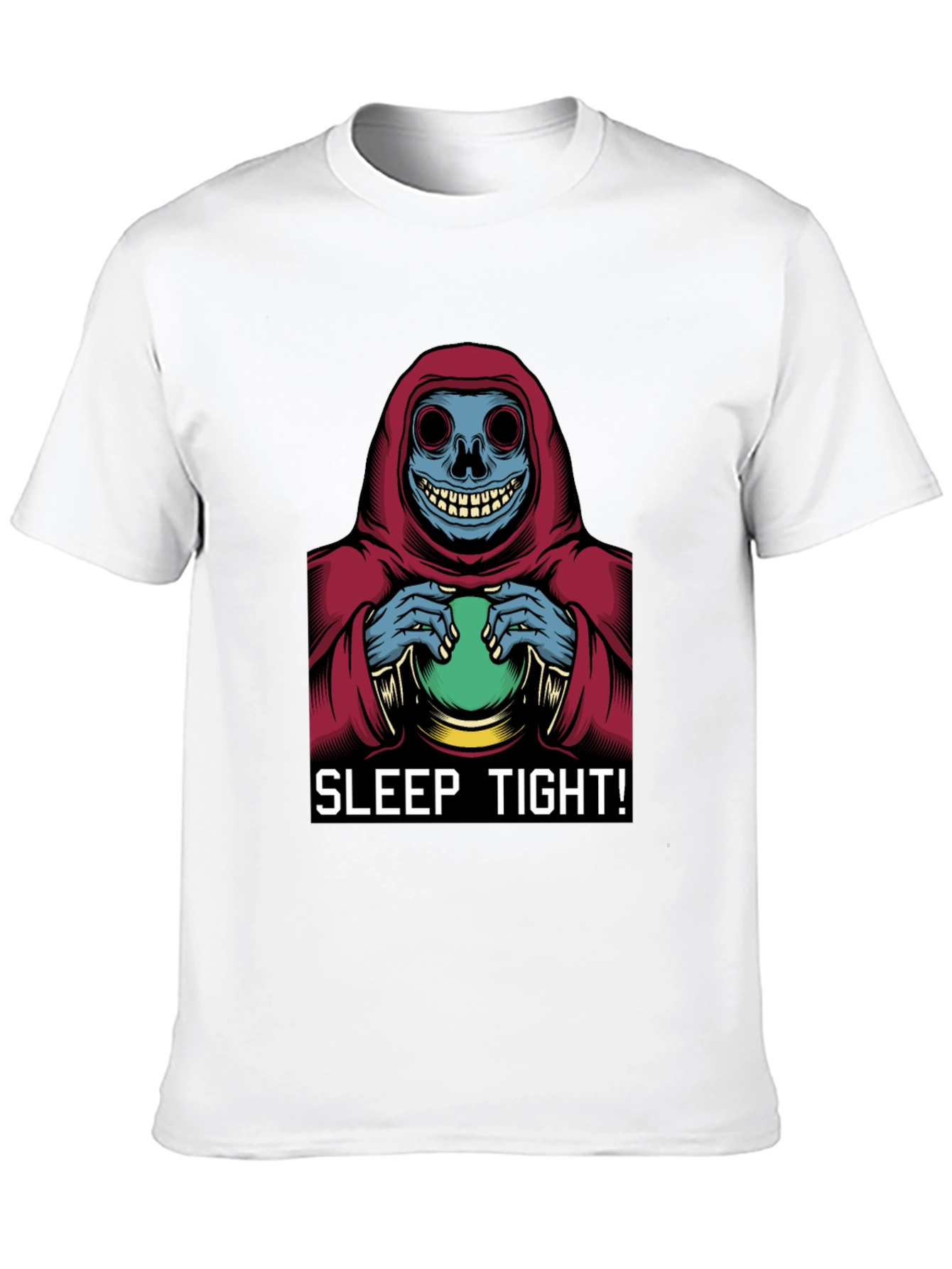 Sleep Tight T-Shirt - Grim Reaper Graphic Tee