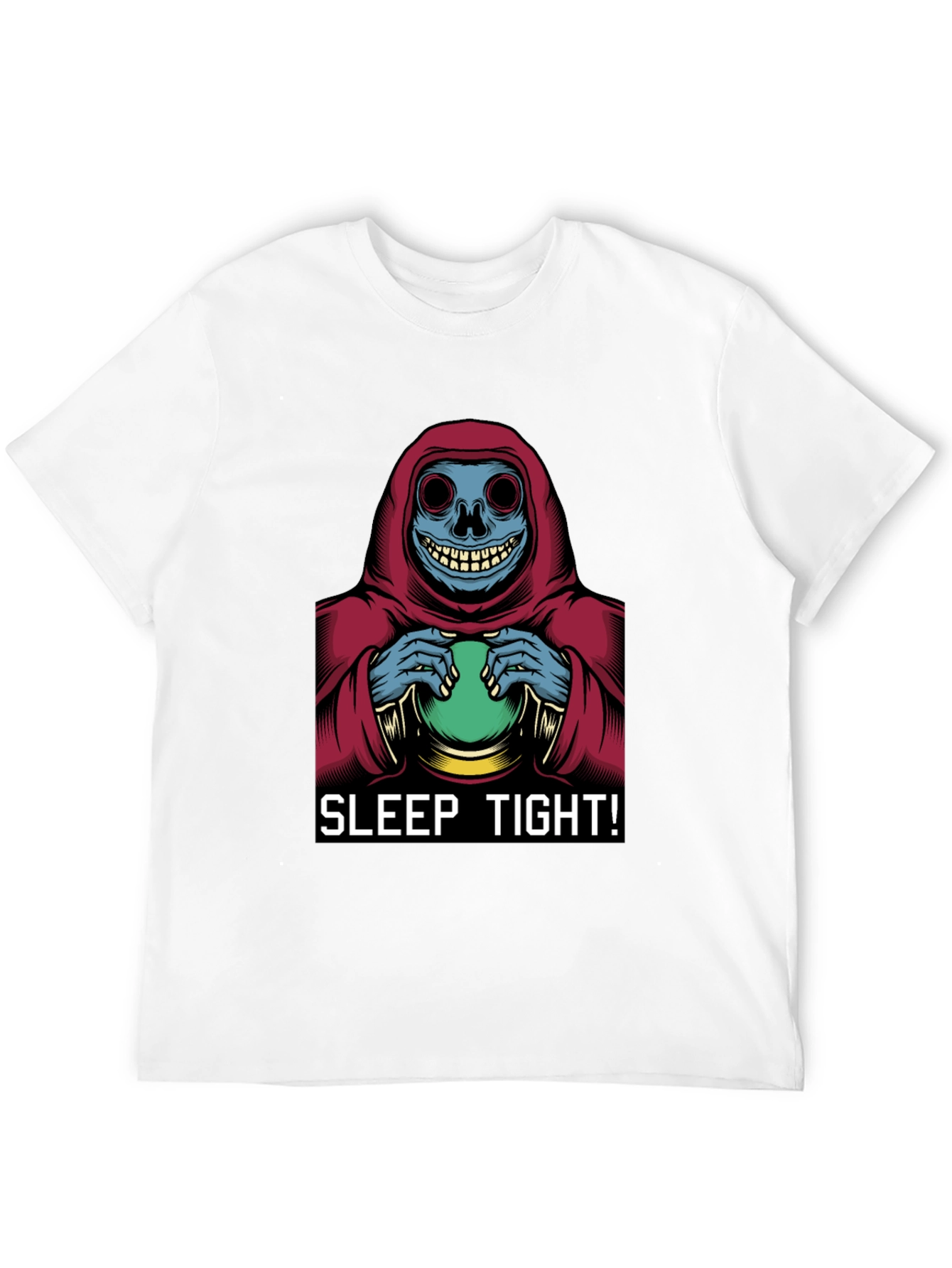 Sleep Tight T-Shirt - Grim Reaper Graphic Tee