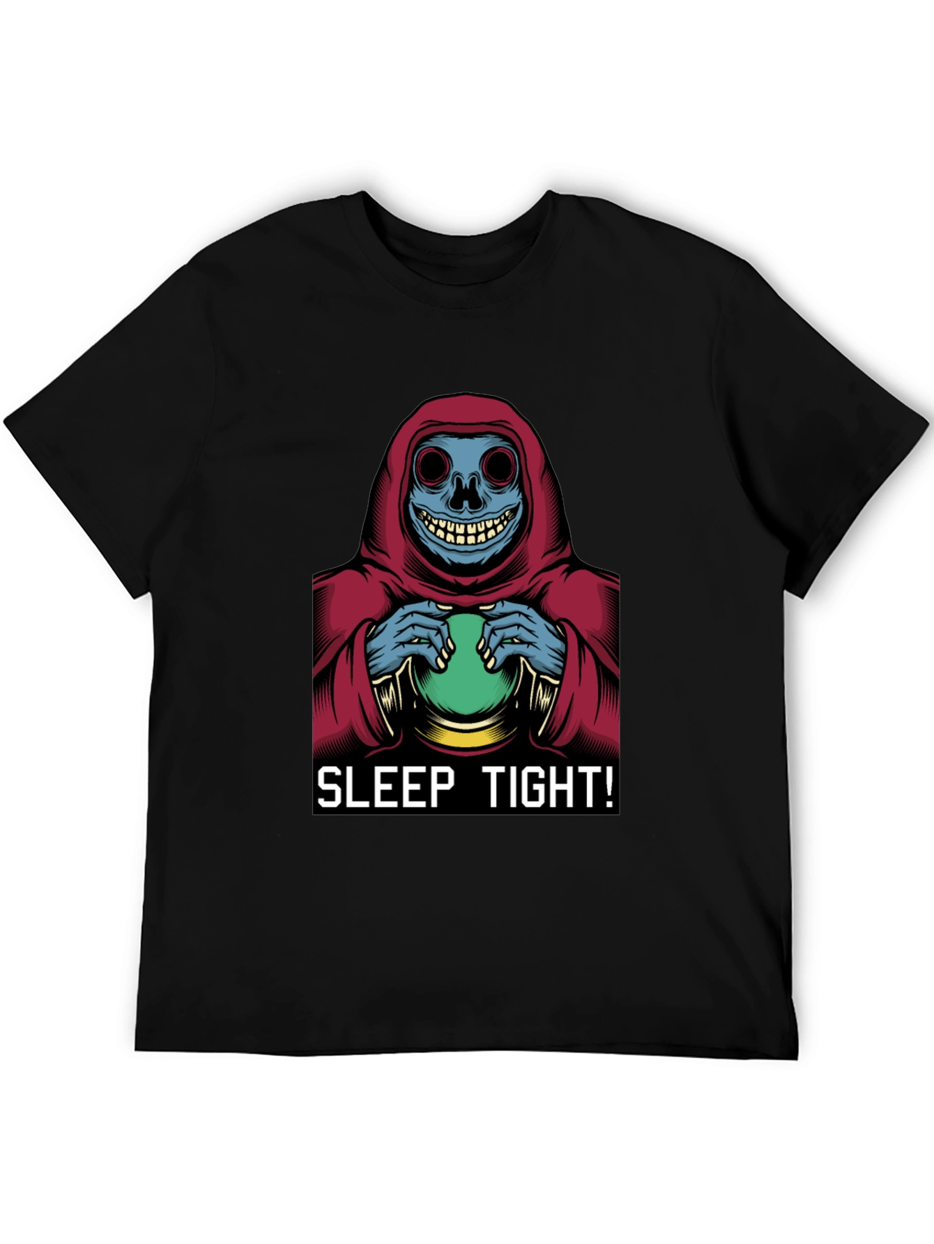 Sleep Tight T-Shirt - Grim Reaper Graphic Tee