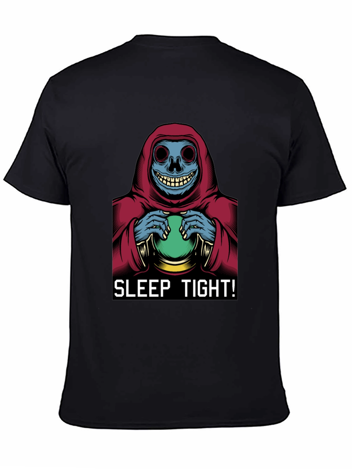 Sleep Tight T-Shirt - Grim Reaper Graphic Tee