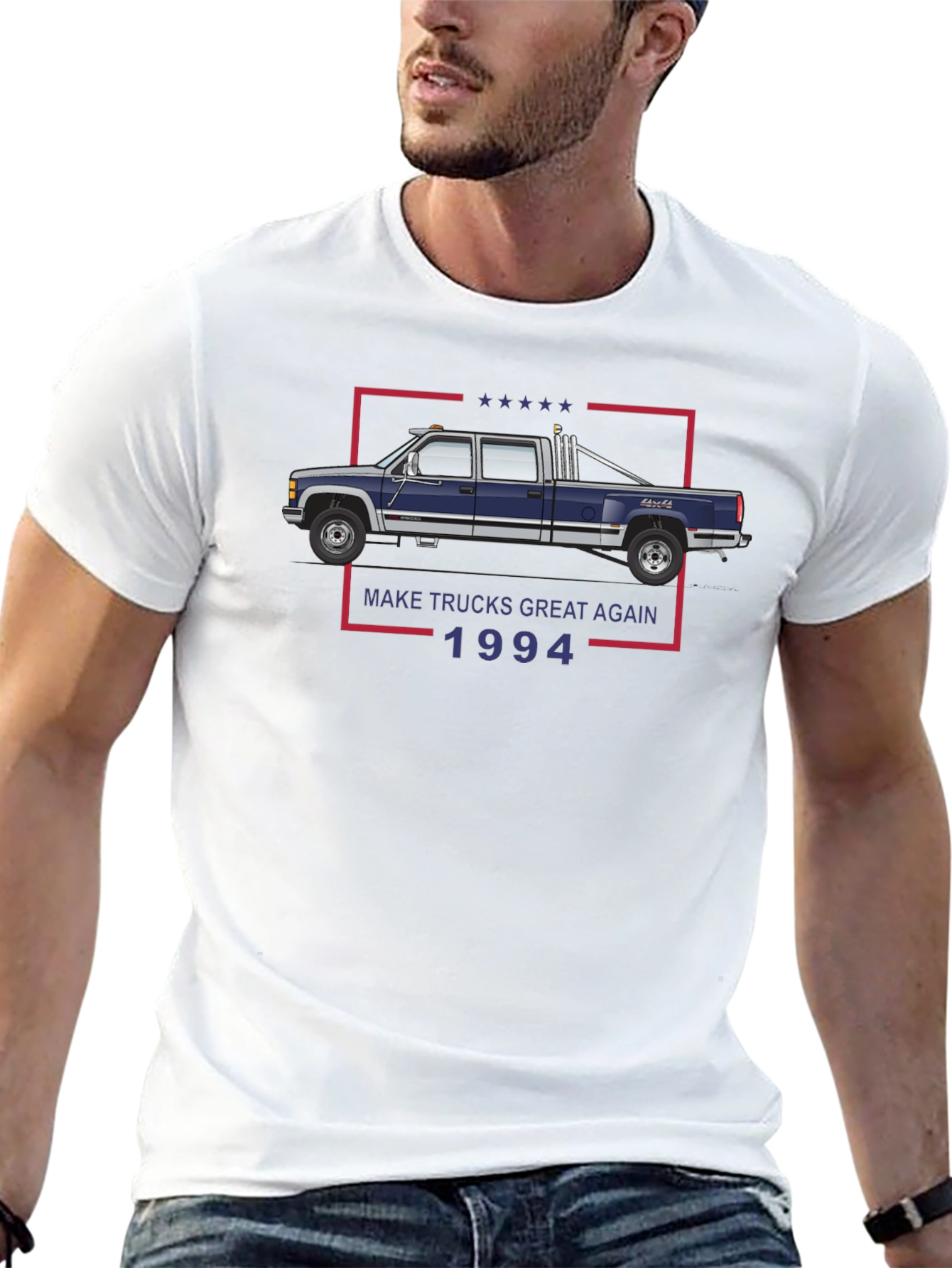 Make Trucks Great Again 1994 Black T-Shirt