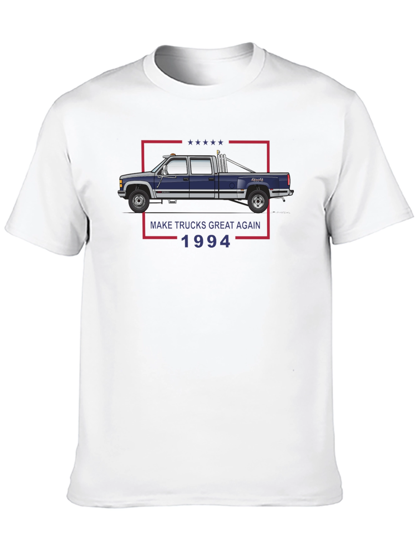 Make Trucks Great Again 1994 Black T-Shirt