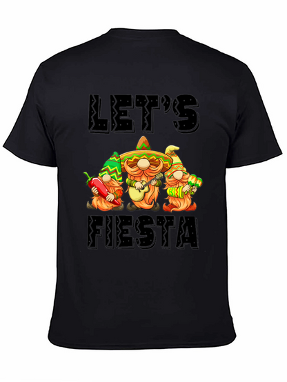 Lets Fiesta Gnome Graphic Tee