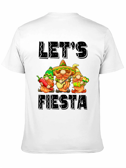 Lets Fiesta Gnome Graphic Tee