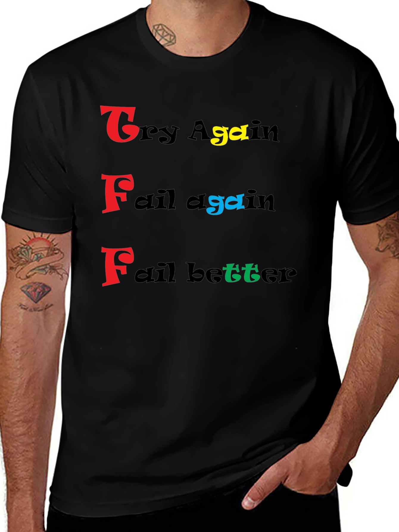 Try Fail Better Graphic Tee
